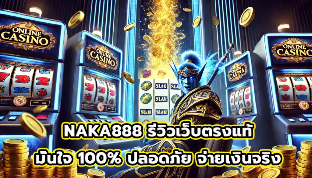 NAKA888 รีวิวเว็บตรงแท้ มั่นใจ 100% ปลอดภัย จ่ายเงินจริง