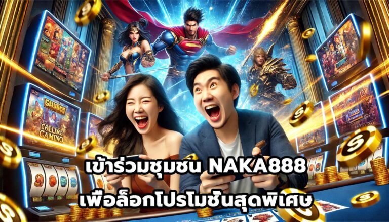 เข้าร่วมชุมชน NAKA888 เพื่อล็อกโปรโมชั่นสุดพิเศษ-1