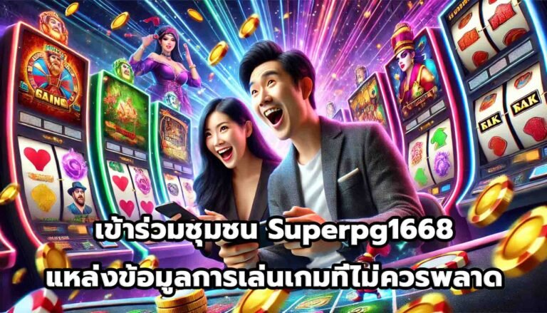 เข้าร่วมชุมชน Superpg1668 แหล่งข้อมูลการเล่นเกมที่ไม่ควรพลาด-12