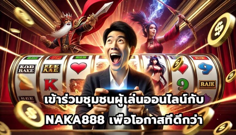 เข้าร่วมชุมชนผู้เล่นออนไลน์กับ NAKA888เพื่อโอกาสที่ดีกว่า-5